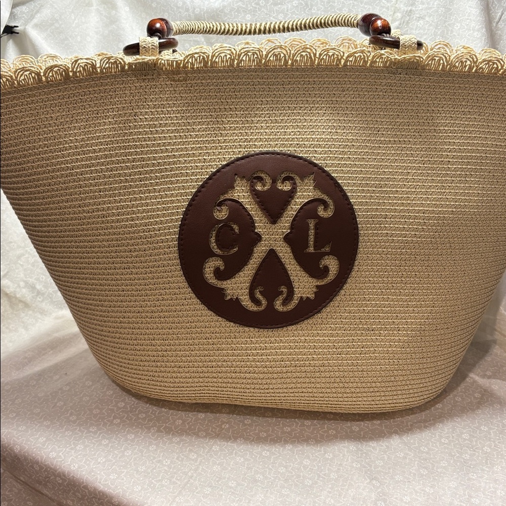 Christian Lacroix Straw Bag - Picture 2 of 12